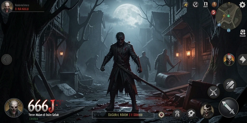 Gameplay menegangkan dengan nuansa horror yang kuat.