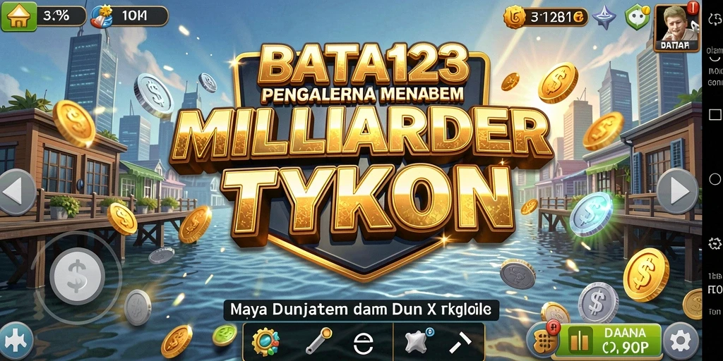 Screenshot utama menunjukkan gameplay Tycoon yang mendebarkan.