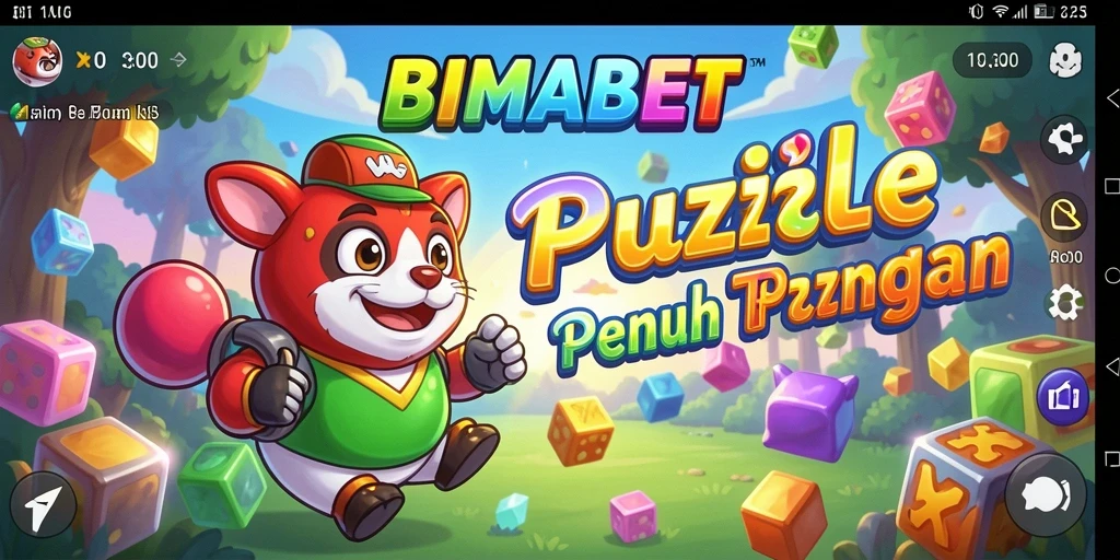 Screenshot gameplay BIMABET menampilkan berbagai teka-teki menantang.