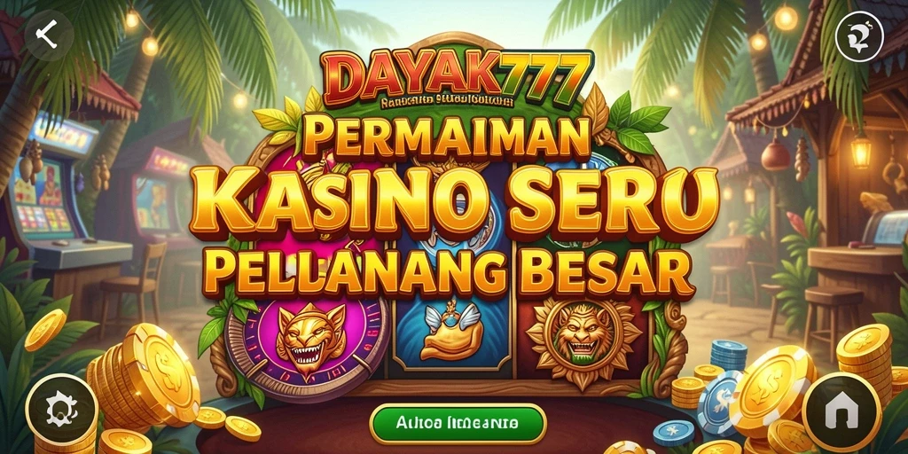Tampilan gameplay kasino yang mendebarkan dan memikat.
