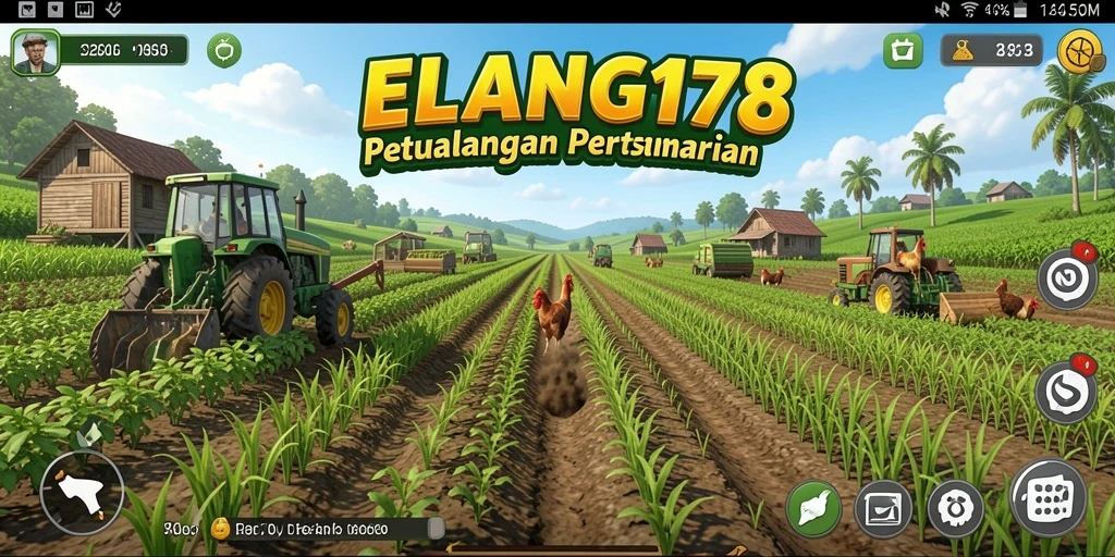 Tampilan menarik dari gameplay ELANG178 yang penuh warna.