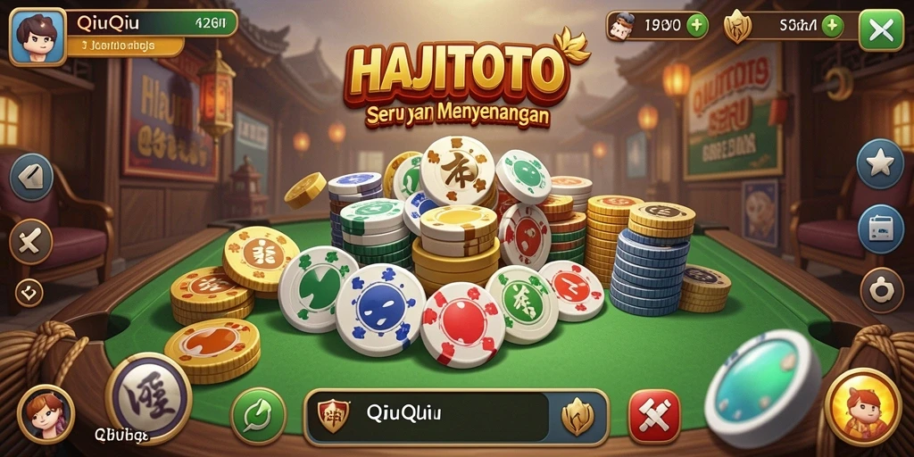 Screenshot gameplay QiuQiu yang seru dan menegangkan.