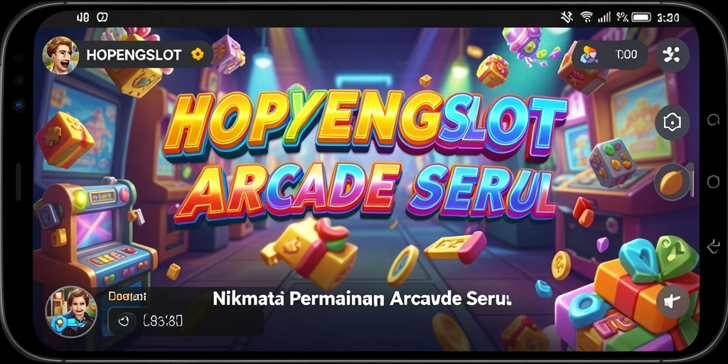Tampilan gameplay seru HOPENGSLOT yang penuh warna.