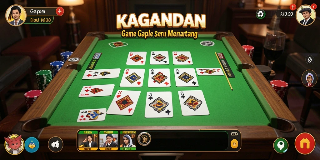 Tampilan gameplay KAGANDAN yang menarik dan interaktif.