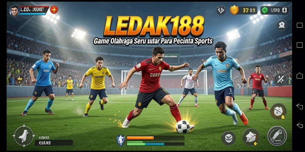 Tampilan gameplay <strong>LEDAK188</strong> yang menampilkan serunya pertandingan olahraga.