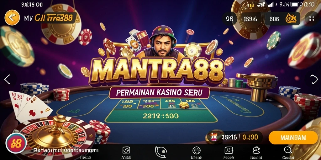 Gameplay seru MANTRA88 yang menghadirkan pengalaman Kasino nyata.