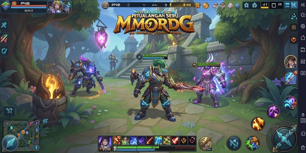 Tampilan gameplay seru dan petualangan epik di PPV88.