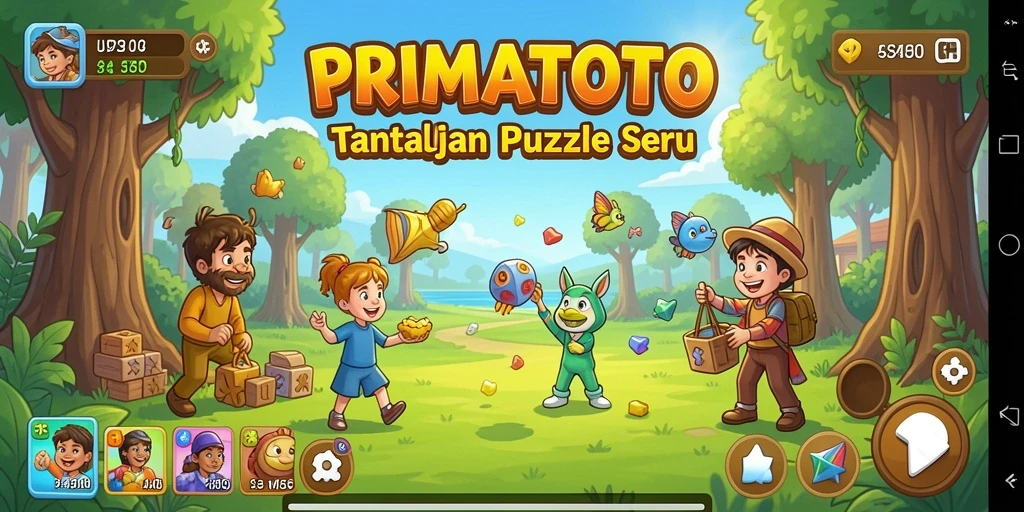 Screenshot gameplay menampilkan tingkat keseruan permainan Puzzle.