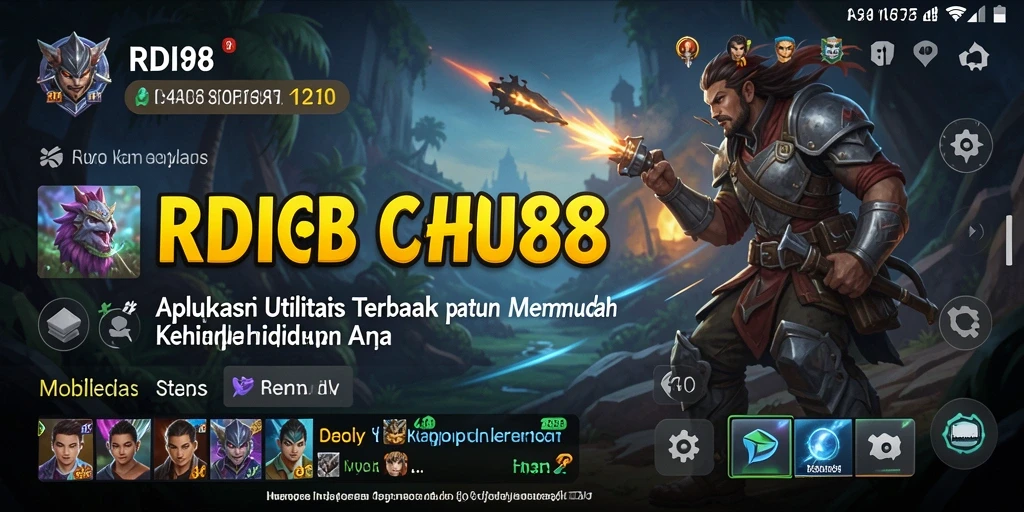 Screenshot utama RDI88 menampilkan antarmuka aplikasi yang sederhana.