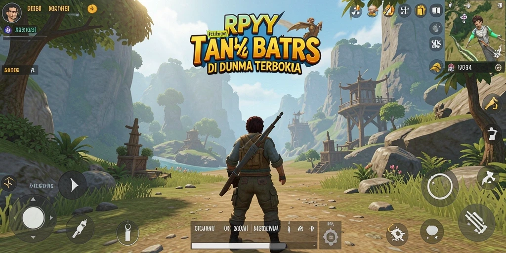 Screenshot menampilkan eksplorasi dunia terbuka RPYYY yang seru.