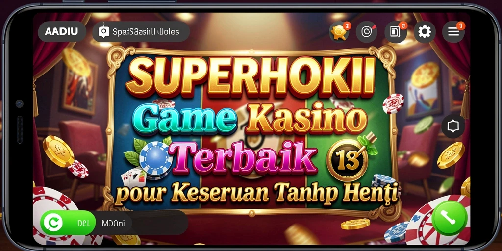 Gameplay menarik dengan beragam pilihan permainan Kasino.