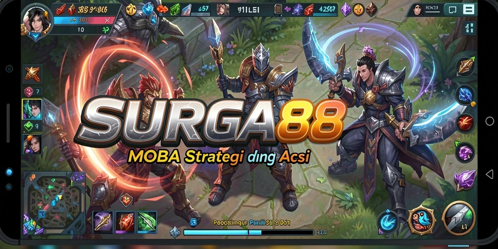 Screenshot dari gameplay menarik game SURGA88 yang penuh aksi.