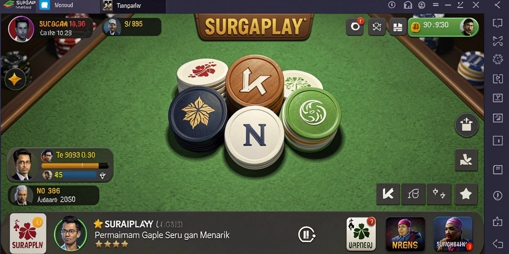 Tampilan gameplay SURGAPLAY yang seru dan interaktif.